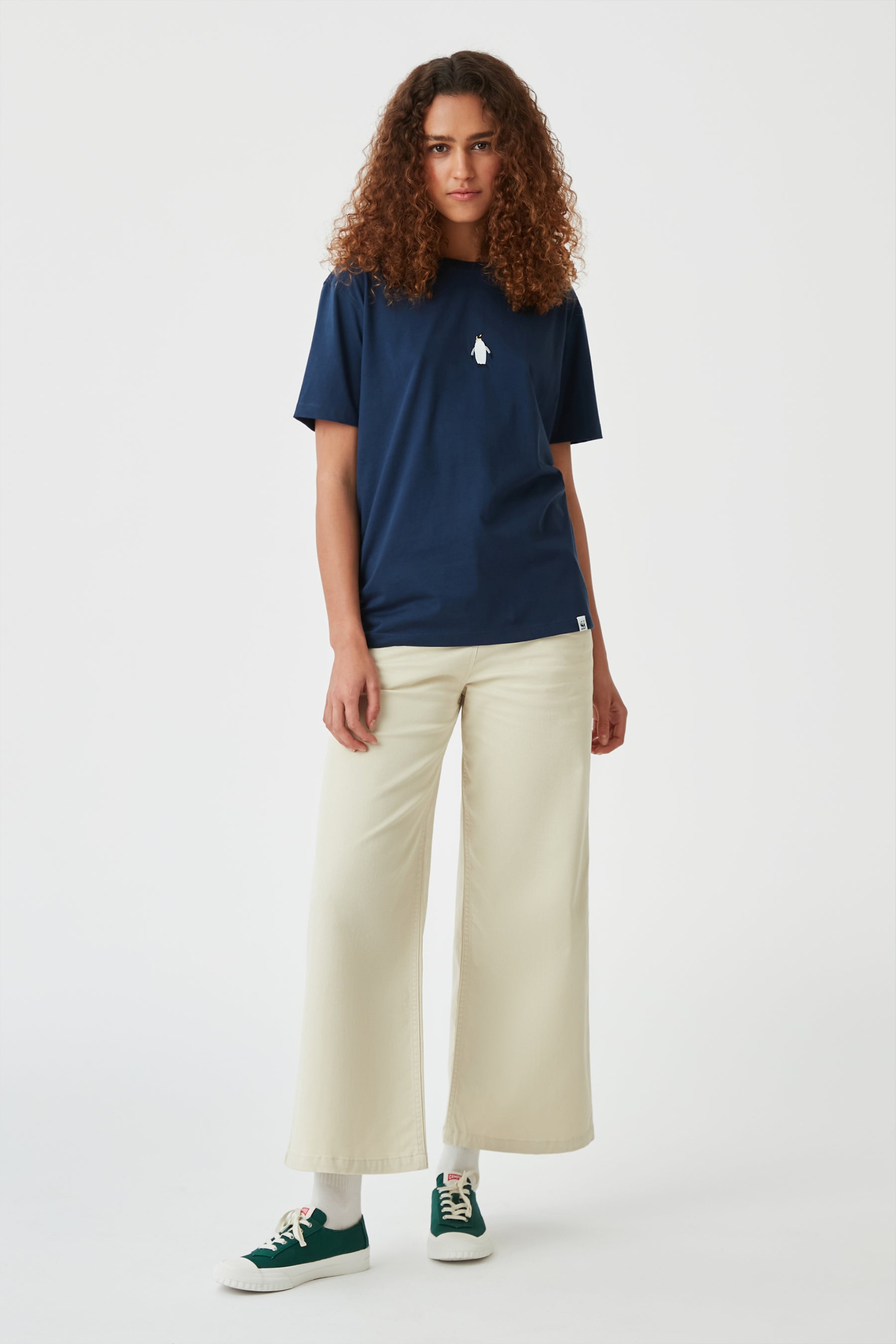 Reflect Studio // Unisex regular-fit T-Shirt // Pinguin // Blau