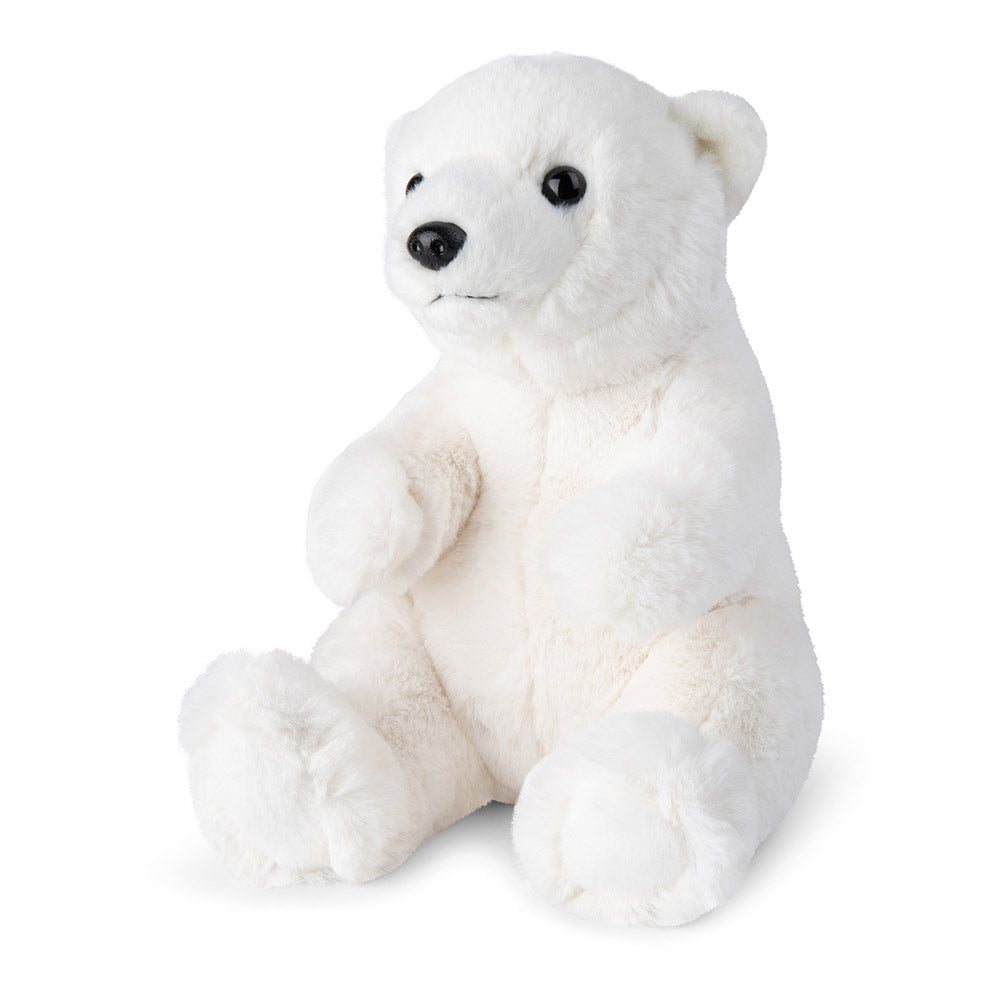 WWF ECO Plüschtier // Eisbär sitzend // Weiß // 23 cm