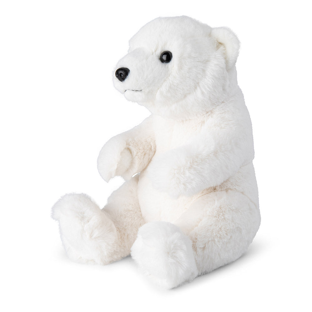 WWF ECO Plüschtier // Eisbär sitzend // Weiß // 23 cm
