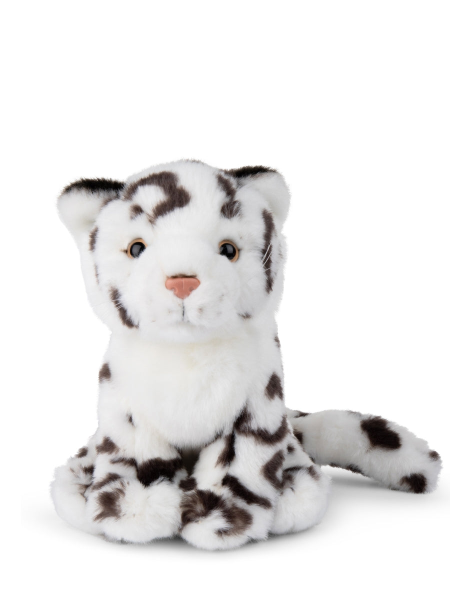 WWF Plüschtier // Schneeleopard // Weiß // 19 cm