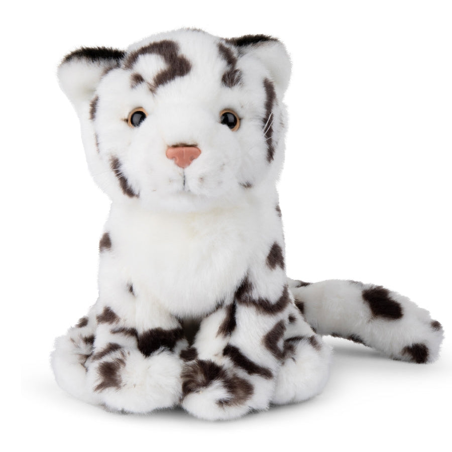 WWF Plüschtier // Schneeleopard // Weiß // 19 cm