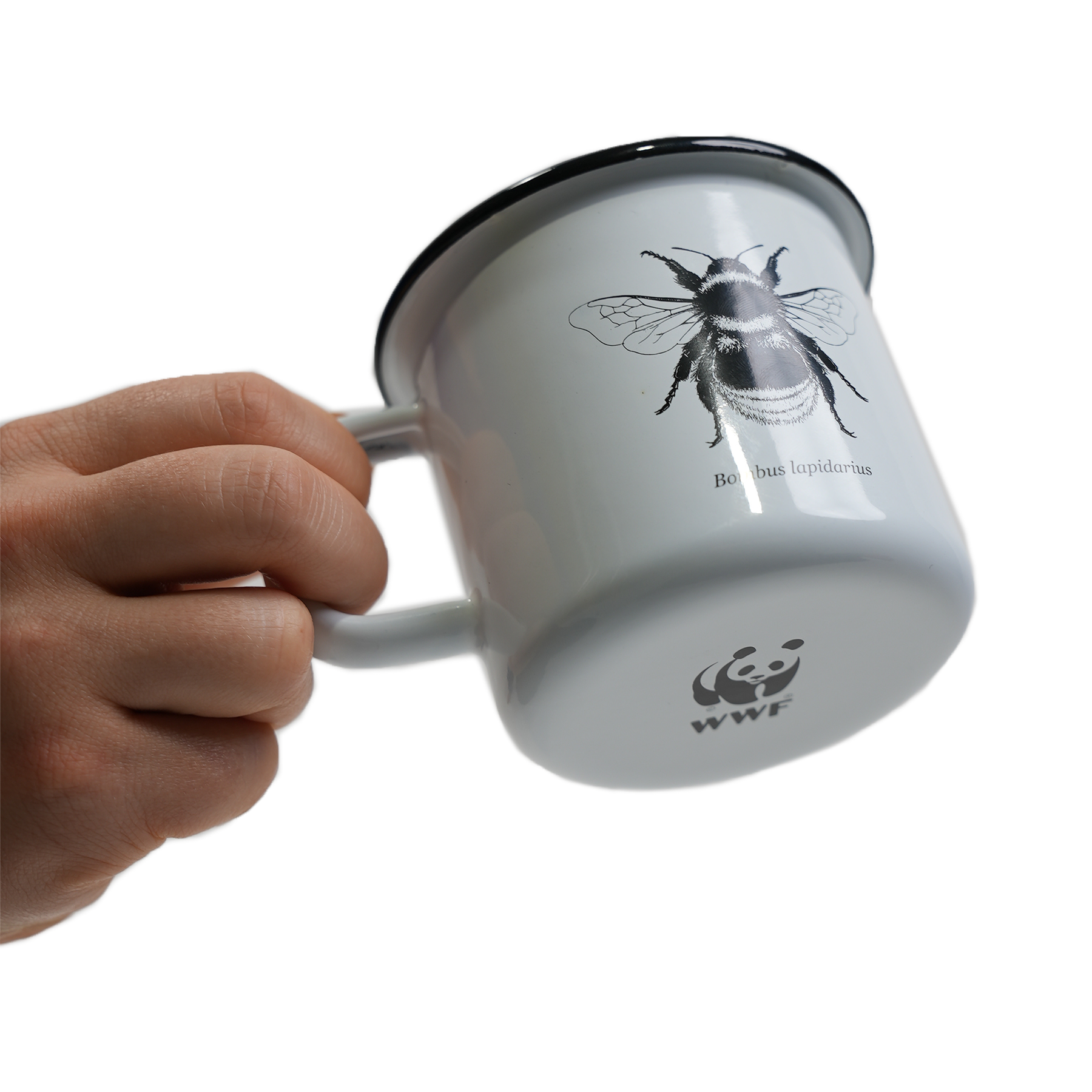 WWF x Manroof Tasse // Insekten // Weiss