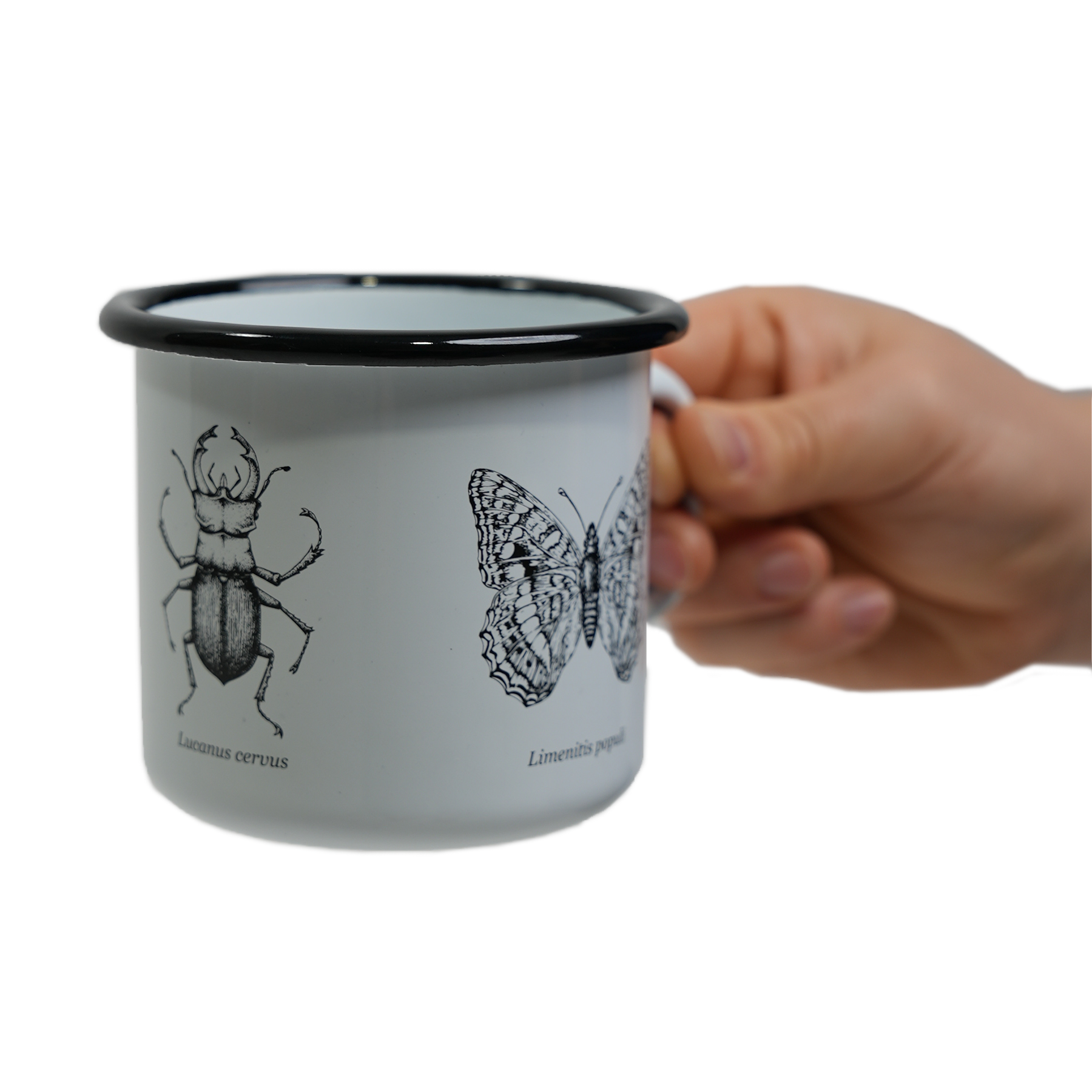 WWF x Manroof Tasse // Insekten // Weiss