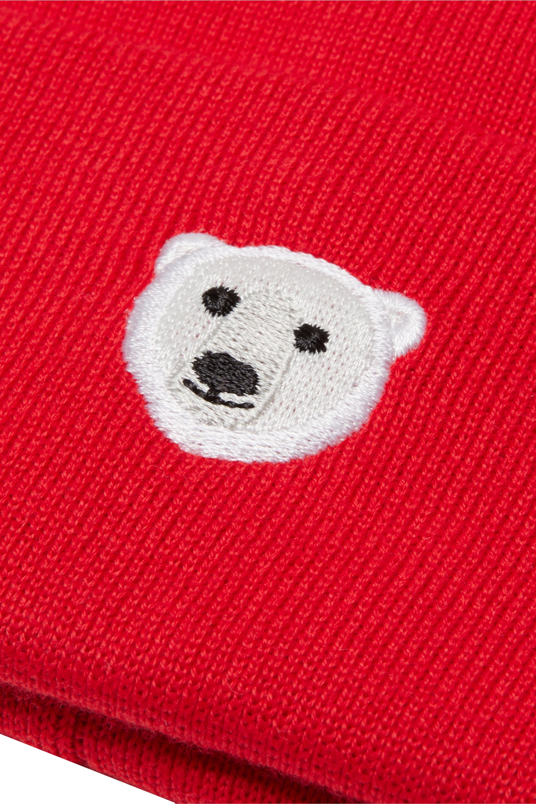 Reflect Studio // Beanie // Eisbär // Rot