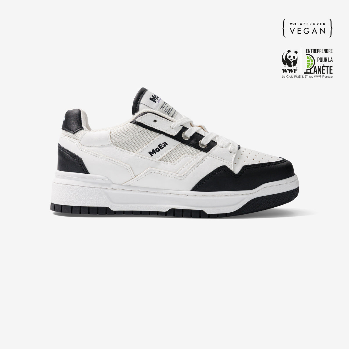 MoEa // Sneaker // Gen2 Grapes White & Black