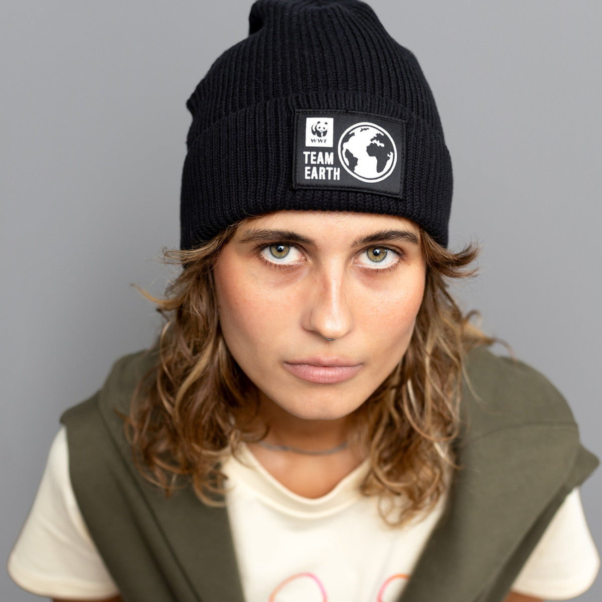 Unisex Beanie // Team Earth // Schwarz