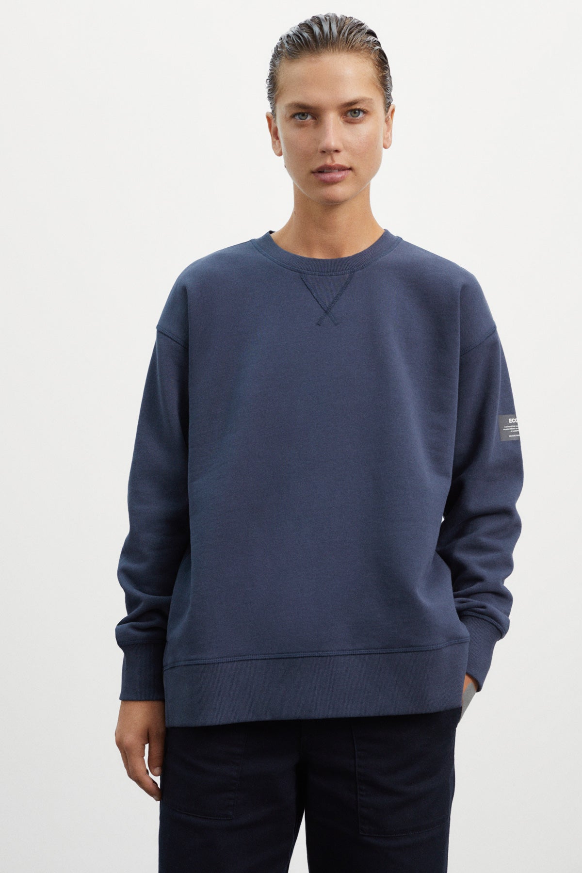 Ecoalf // Galwayalf Sweatshirt Woman // Deep Navy