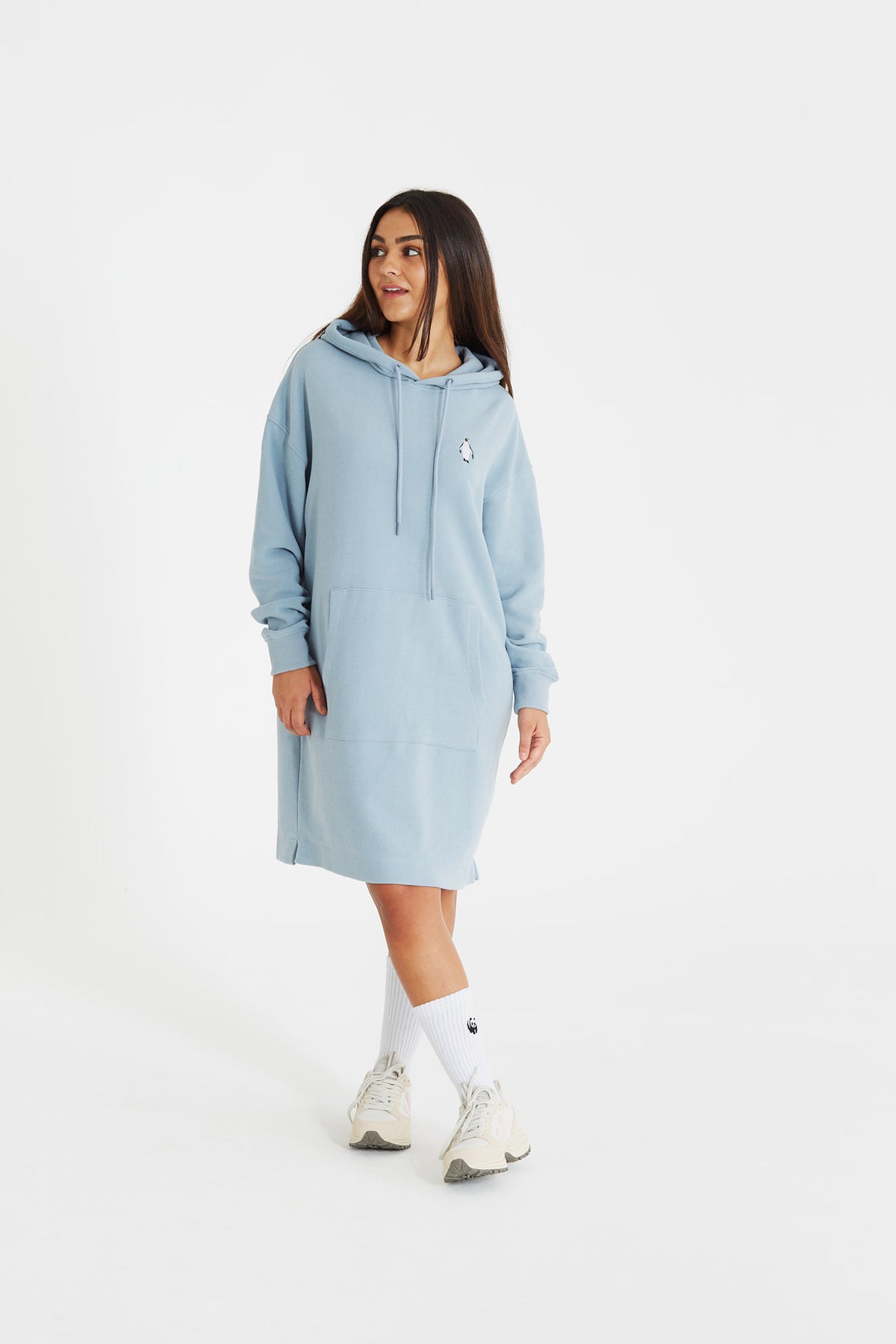 Reflect Studio Sweatkleid // Pinguin // Hellblau