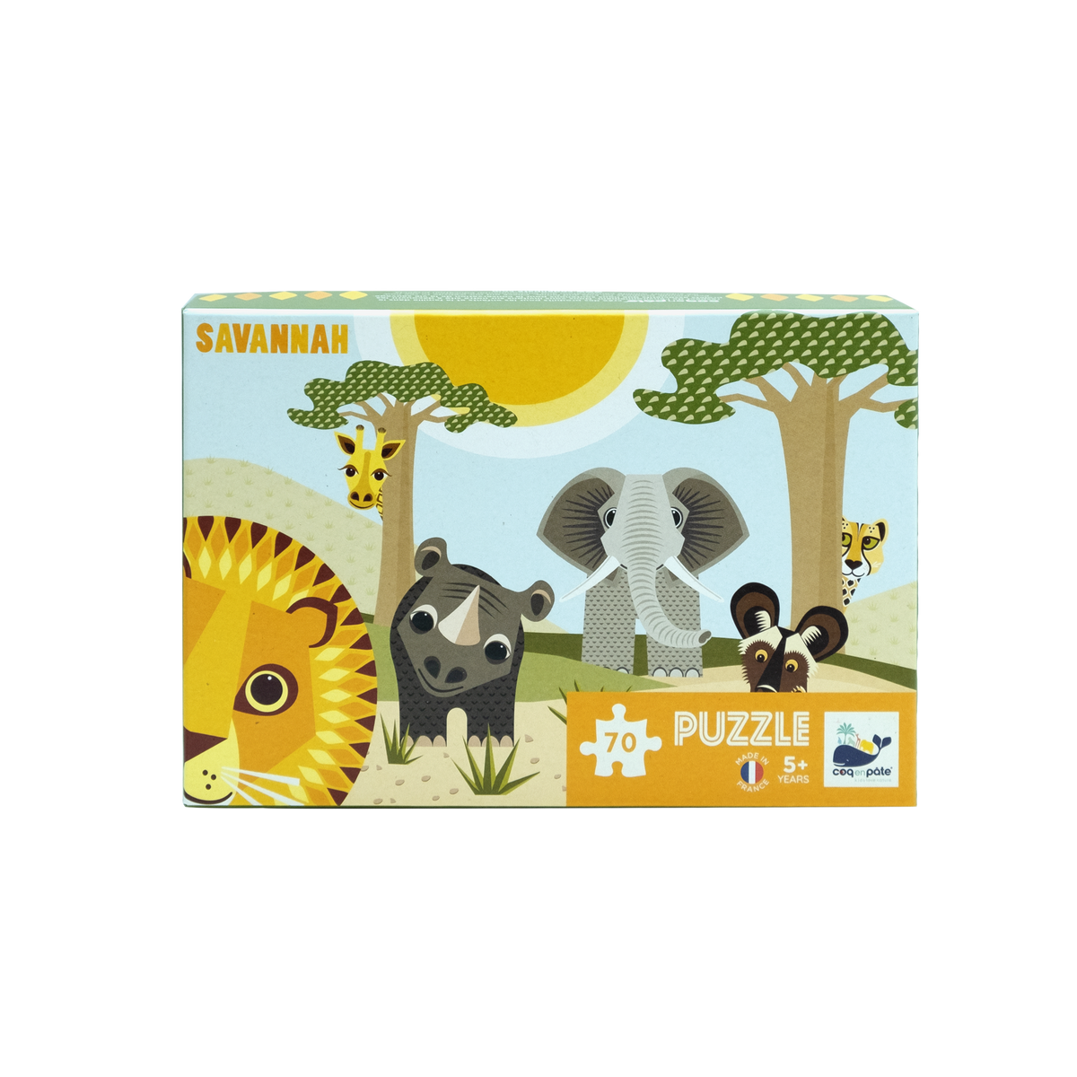Coq en Pate // Puzzle // Savanne // 70 Teile