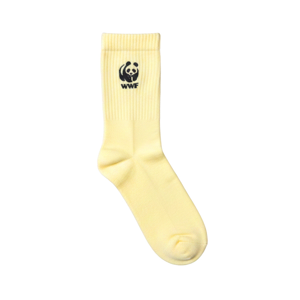 Socken // Panda // vanillegelb