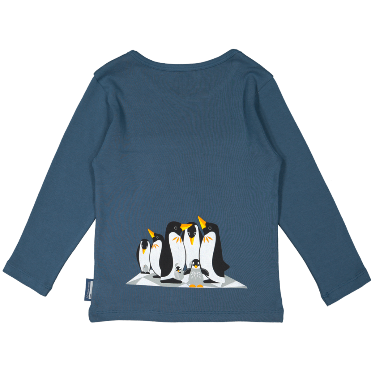 Kinder Longsleeve // Pinguin // Dunkelblau
