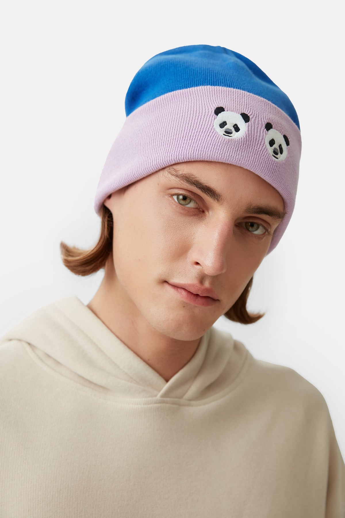 Reflect Studio // Beanie // Panda // Flieder & Blau