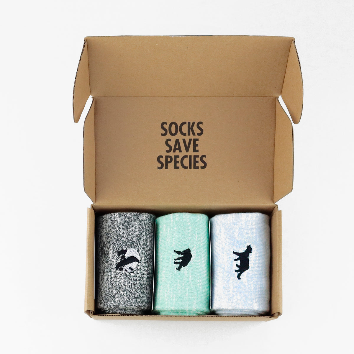 WWF x Critically Endangered Socks // Socken Set // Bunt