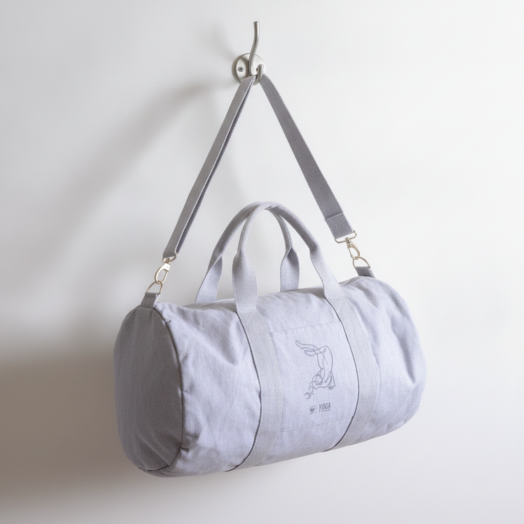 Unisex Dufflebag // WWF Yoga // grau