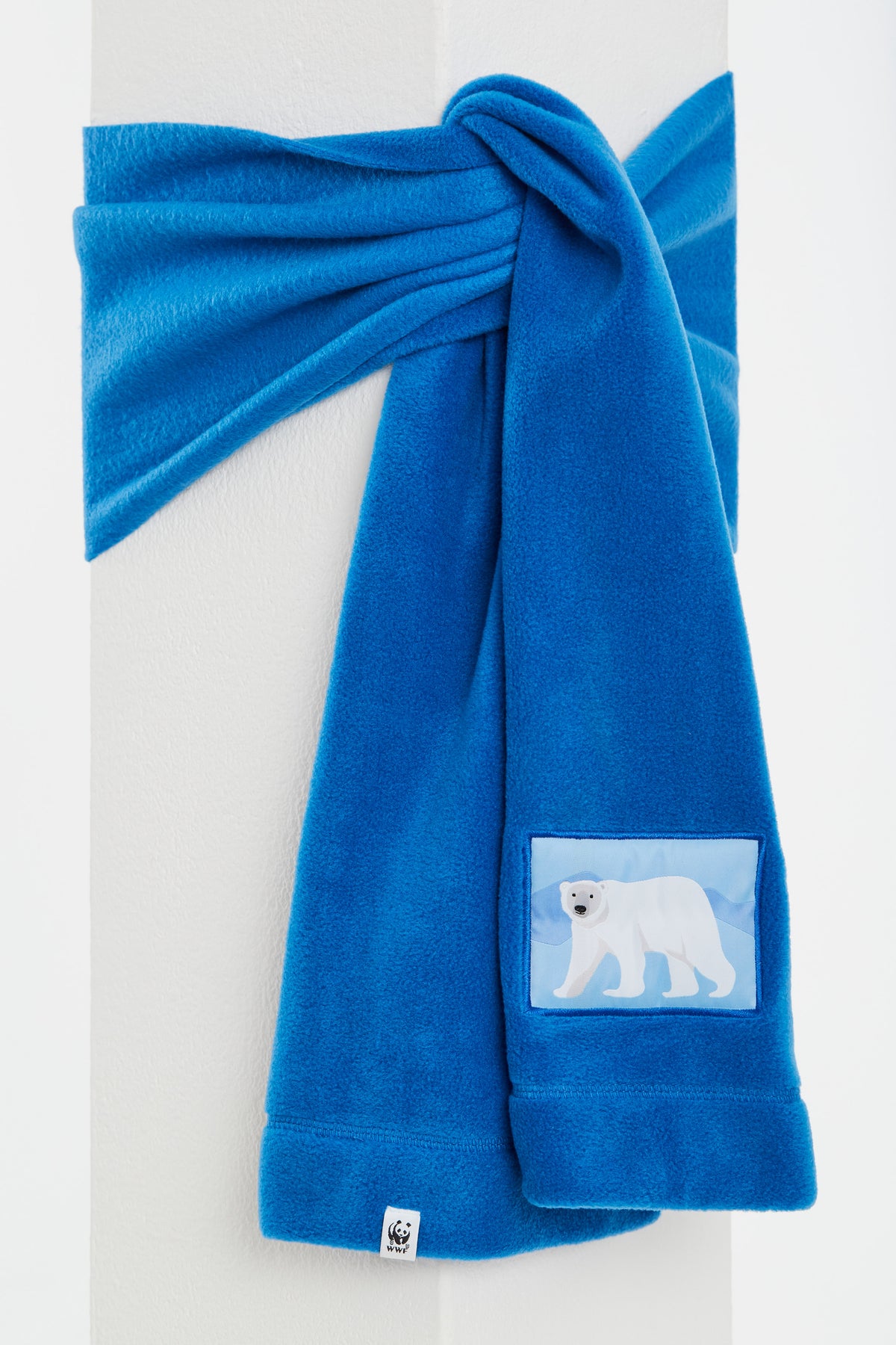 Unisex Fleeceschal // Eisbär // Blau