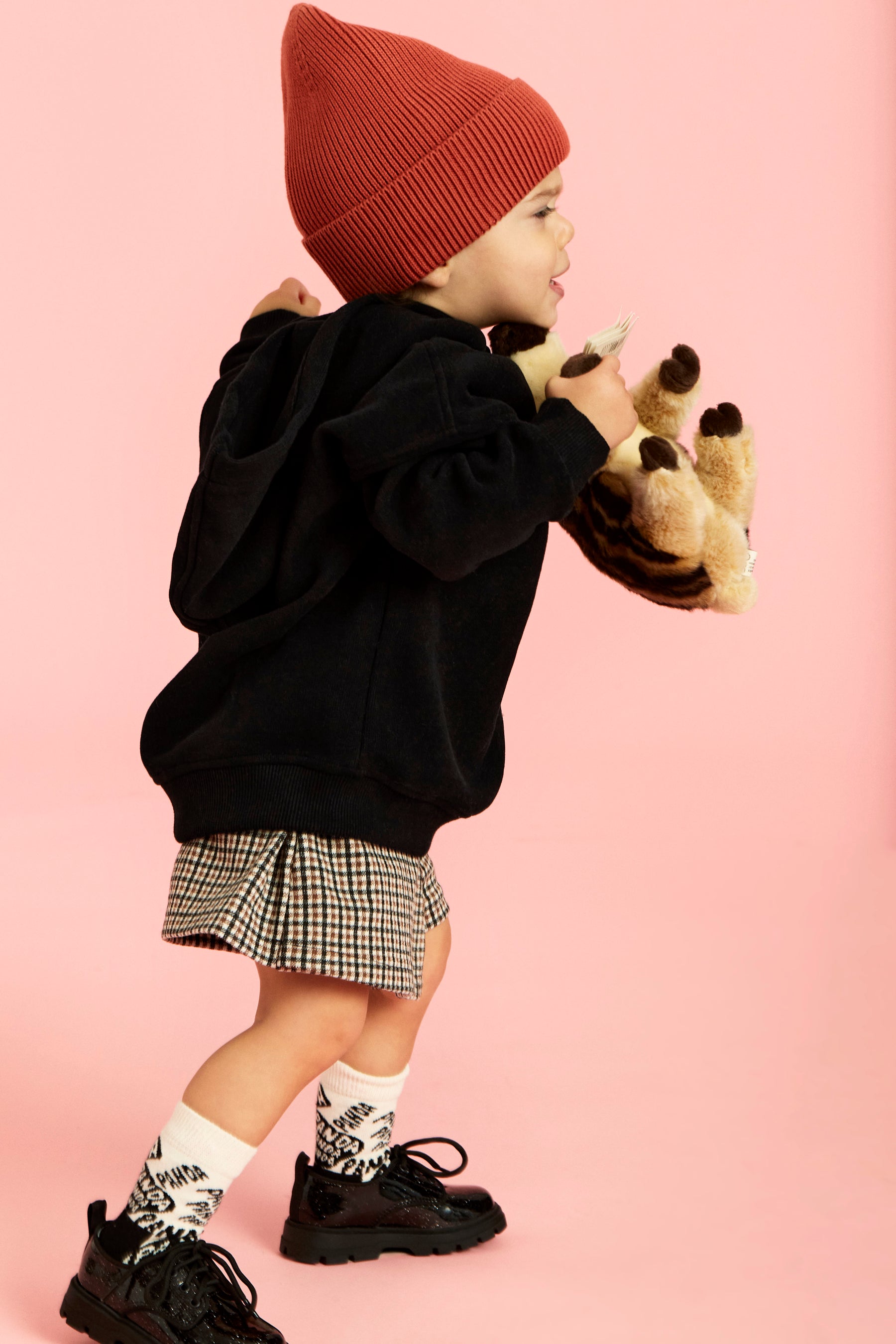 Kinder Hoodie // Rhino // Schwarz