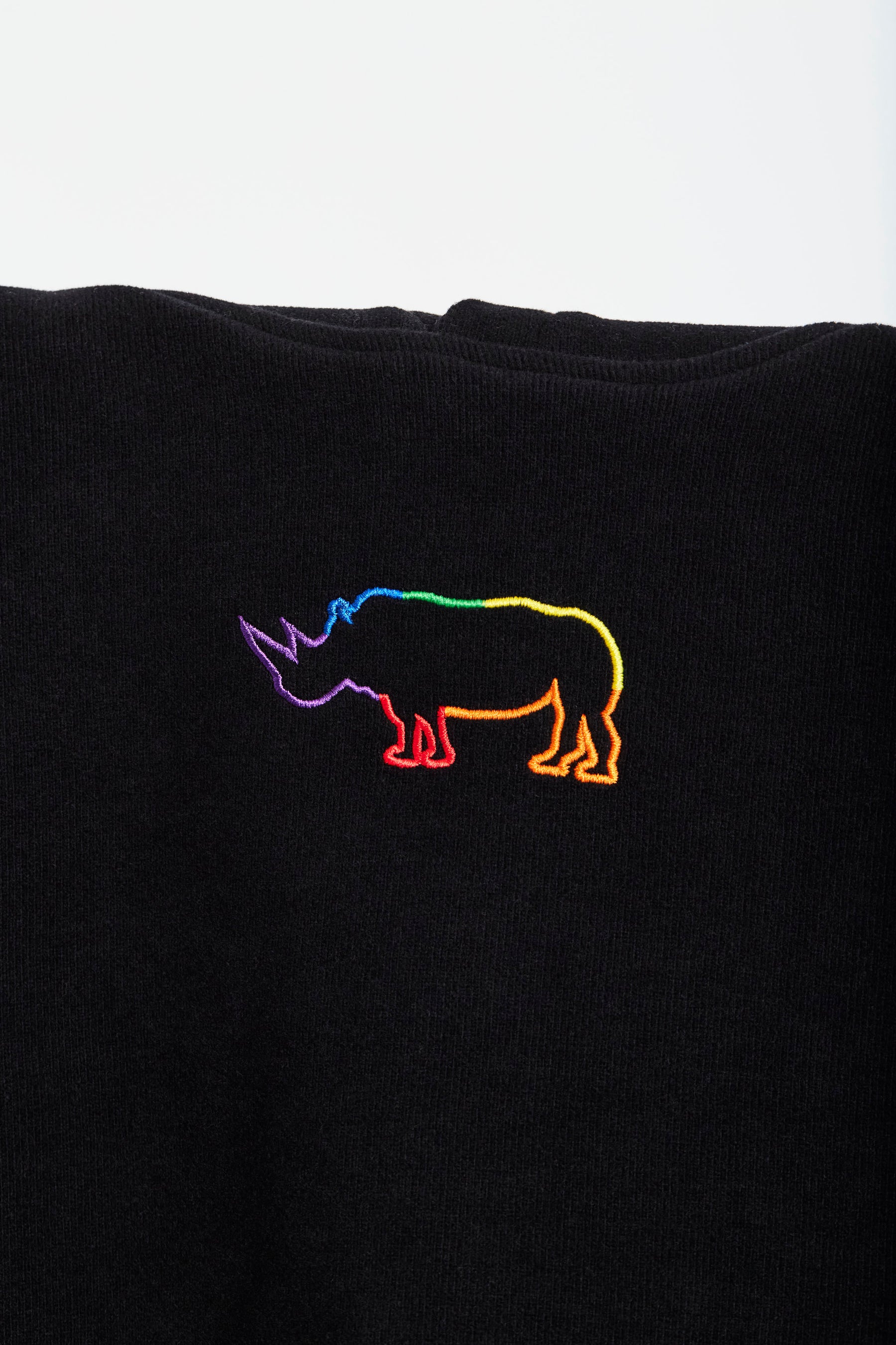 Kinder Hoodie // Rhino // Schwarz
