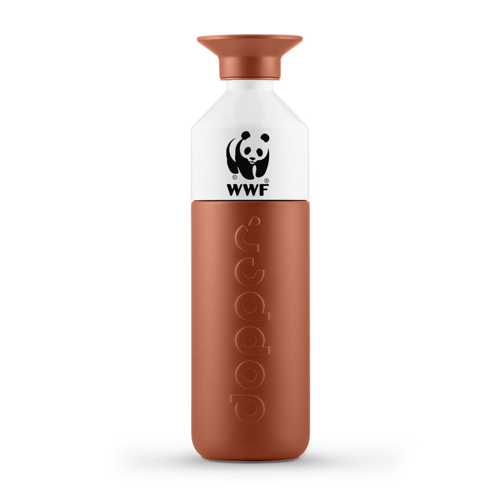 WWF x Greenmotion // Dopper Insulated (580 ml) // Terracotta Tide