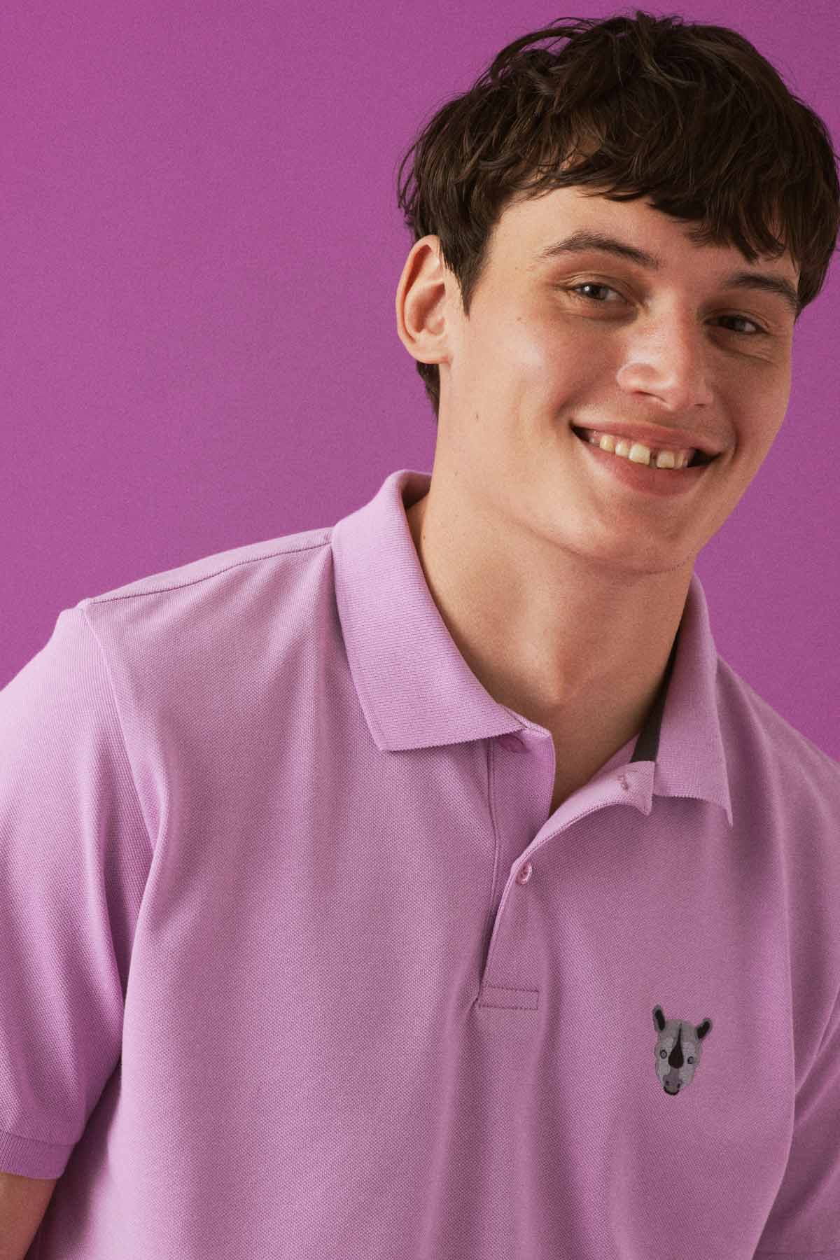 Polo Shirt // Rhino // Flieder