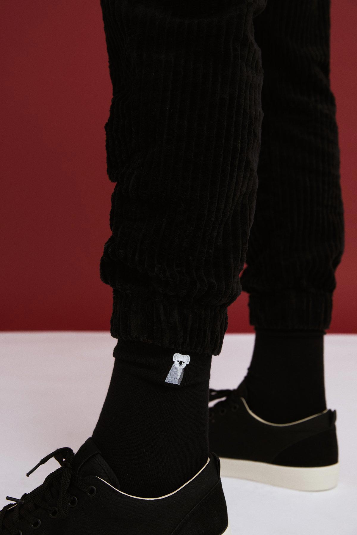 Reflect Studio // Socken // Koala // Schwarz
