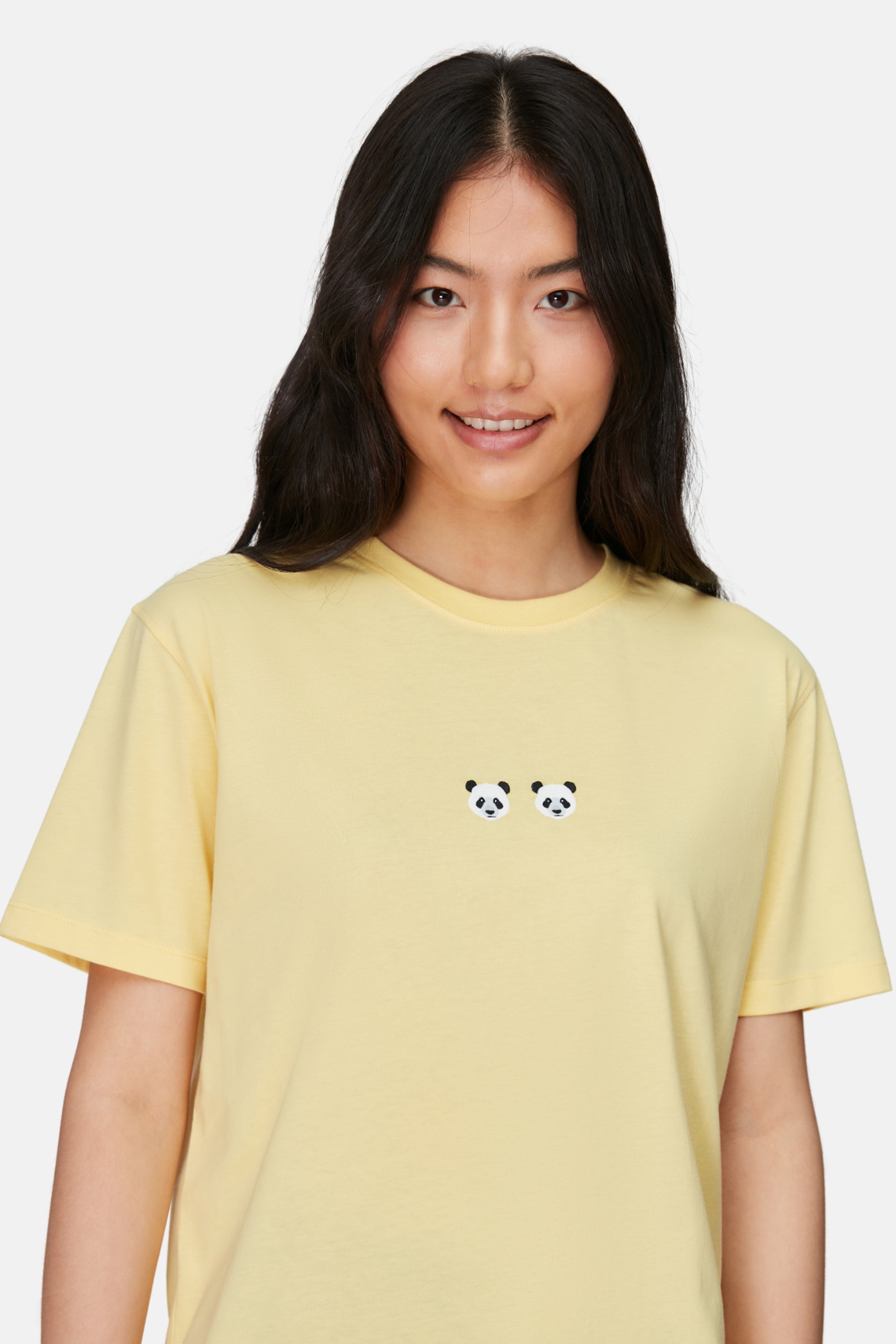 Reflect Studio // Unisex Regular-fit T-Shirt // Panda // Gelb