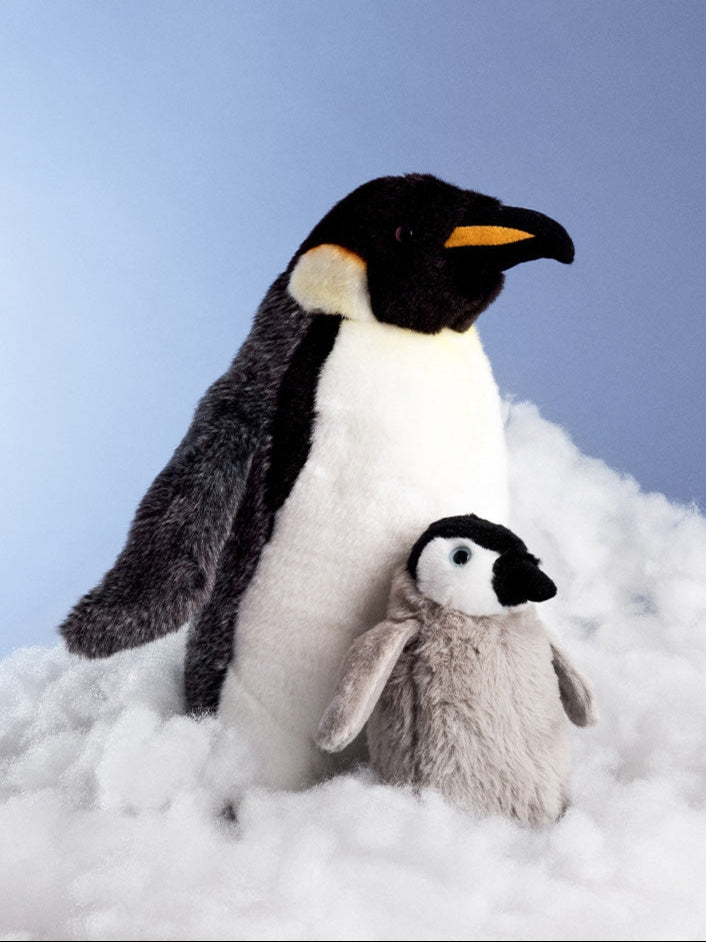 WWF Plüschtier // Kaiserpinguin // Grau & Weiß // 20 cm