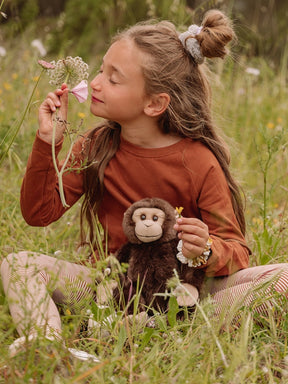 WWF ECO Plüschtier // Schimpanse // Braun // 23 cm