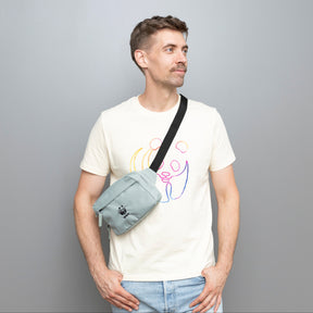 Rucksack & Bauchtasche mit WWF Logo als Set