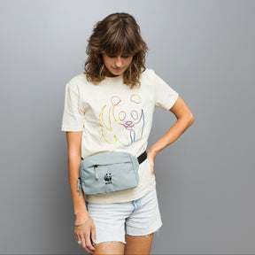 Unisex T-Shirt // Rainbow Panda // Honey Paper