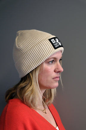 Unisex Beanie // Team Earth // Natural