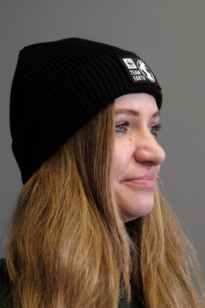 Unisex Beanie // Team Earth // Schwarz