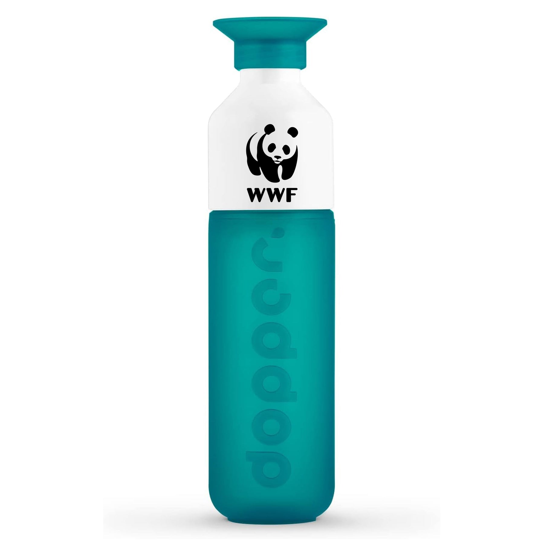 Dopper Original Trinkflasche mit WWF Logo (450 ml) // Tidal Teal