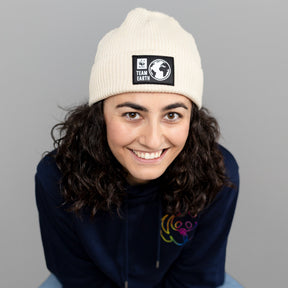 Unisex Beanie // Team Earth // Natural
