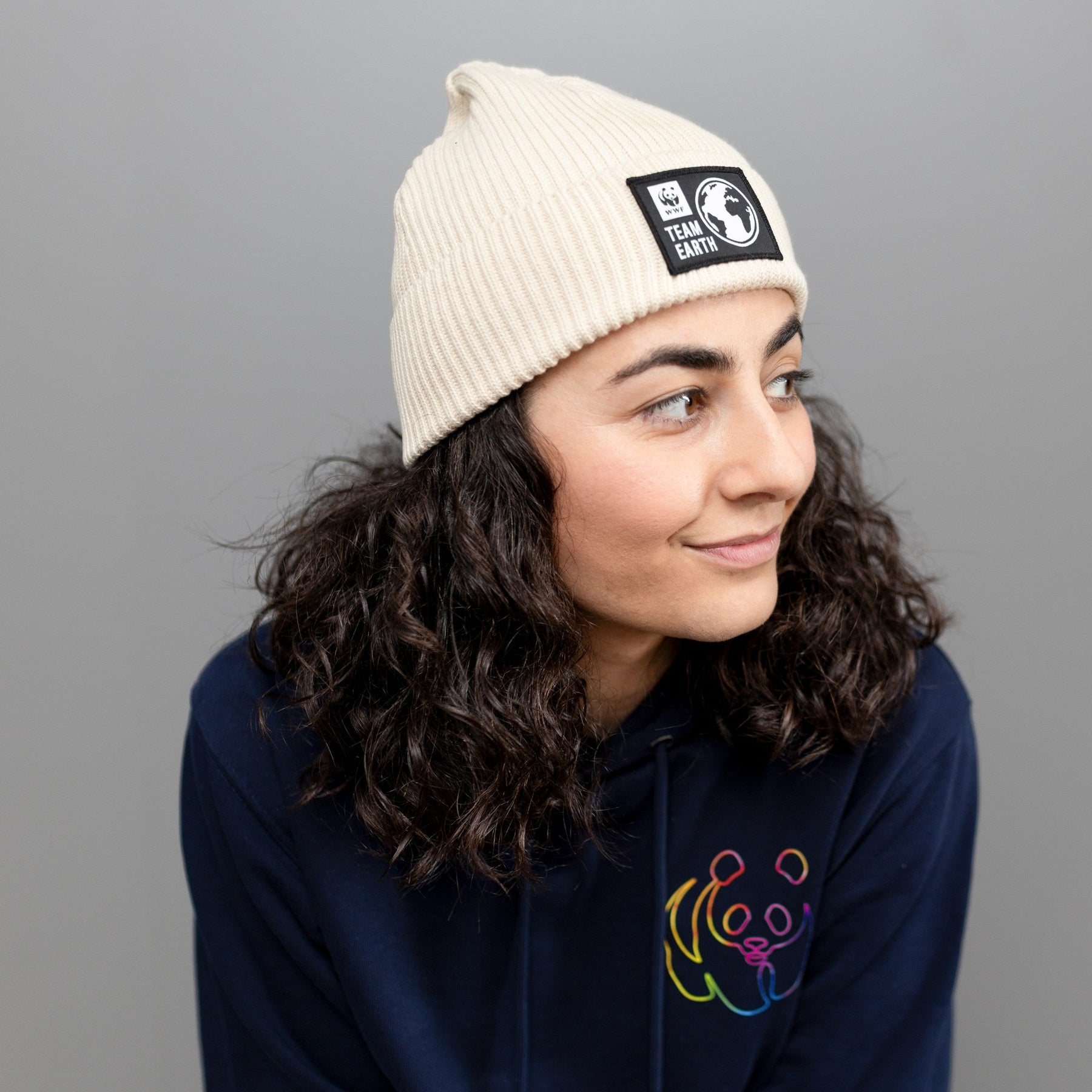 Unisex Beanie // Team Earth // Natural