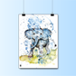 Geburtsposter // Elefant