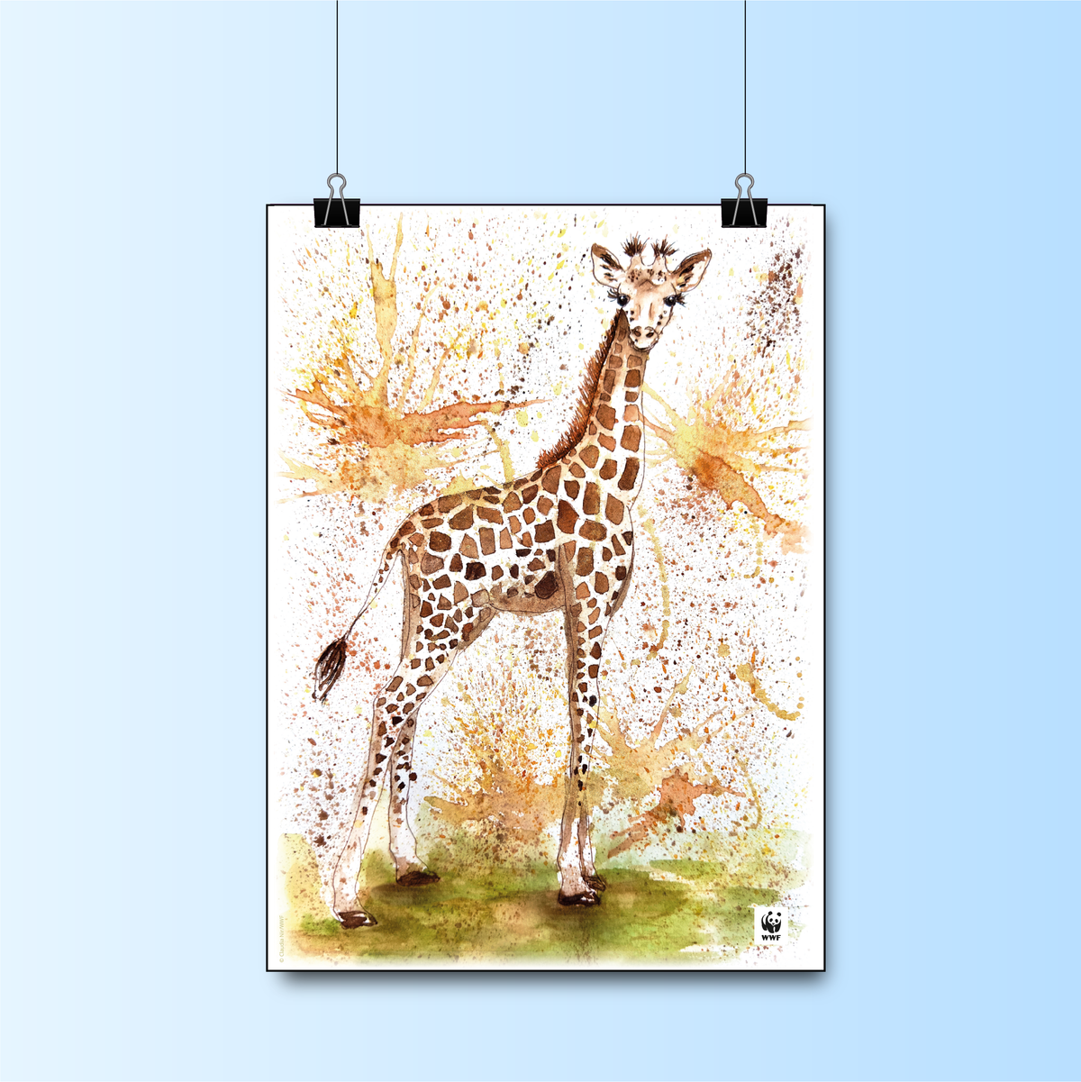 Geburtsposter // Giraffe