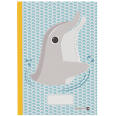 Coq en Pate // A5 Notizbuch // Delfin // Türkis