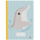Coq en Pate // A5 Notizbuch // Delfin // Türkis