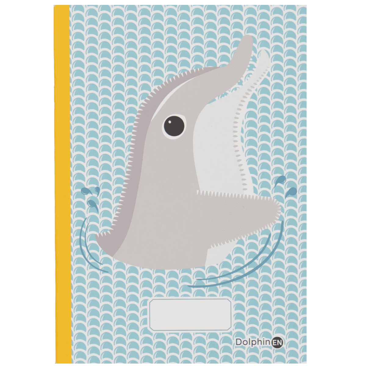 Coq en Pate // A5 Notizbuch // Delfin // Türkis