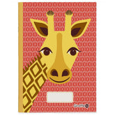 Coq en Pate // A5 Notizbuch // Giraffe // Rot