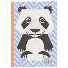 Coq en Pate // A5 Notizbuch // Großer Panda // Blau