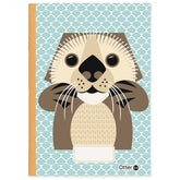 Coq en Pate // A5 Notizbuch // Otter // Türkis