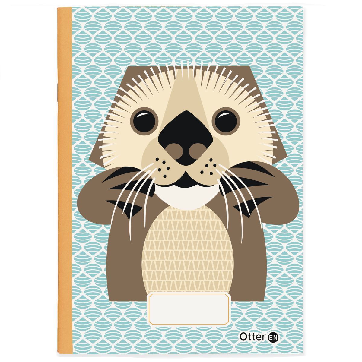 Coq en Pate // A5 Notizbuch // Otter // Türkis