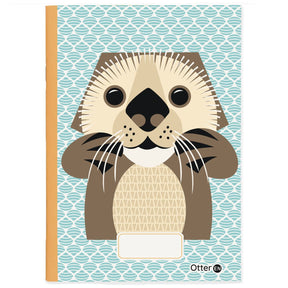 Coq en Pate // A5 Notizbuch // Otter // Türkis