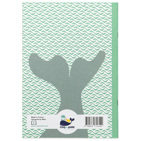 Coq en Pate // A5 Notizbuch // Robbe // Grün
