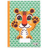 Coq en Pate // A5 Notizbuch // Tiger // Grün