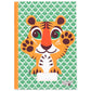 Coq en Pate // A5 Notizbuch // Tiger // Grün