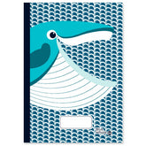 Coq en Pate // A5 Notizbuch // Wal // Blau