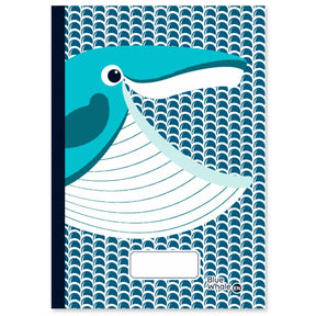 Coq en Pate // A5 Notizbuch // Wal // Blau
