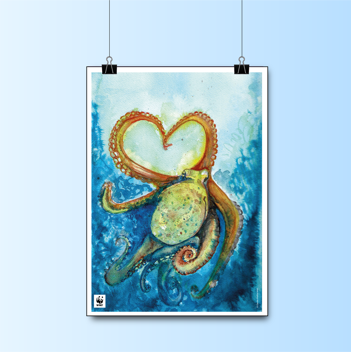 Geburtsposter // Oktopus